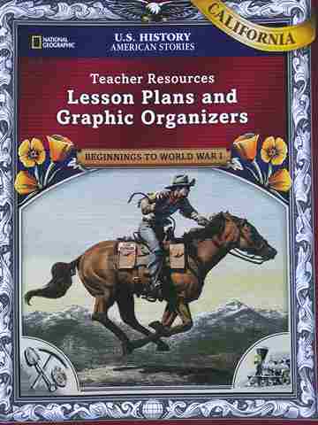 (image for) American Stories Lesson Plans & Graphic Organizers (CA)(P)