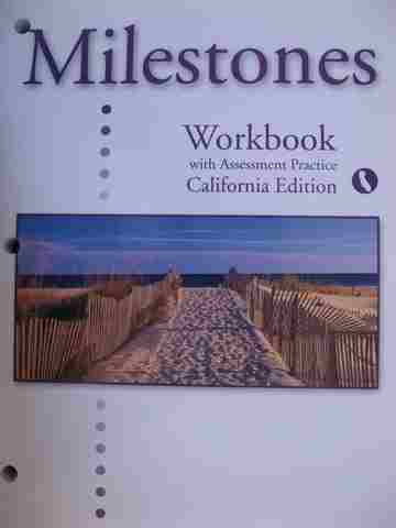 (image for) Milestones C Workbook with Assessment Practice (CA)(P)