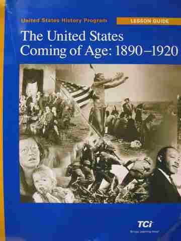 (image for) United States Coming of Age: 1890-1920 Lesson Guide 1 (TE)(P) by Bert Bower