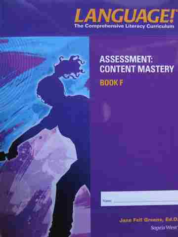 (image for) Language! 4th Edition F Content Mastery (P) by Greene
