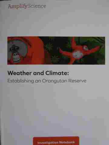 (image for) Amplify Science 3 Weather & Climate Investigation Notebook (P)