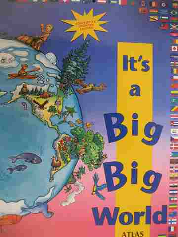 (image for) It's a Big Big World Atlas (Board)(Big) by Rahaniotis & Brierley