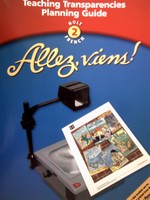 (image for) Allez, viens! 2 Teaching Transparencies Planning Guide (P)