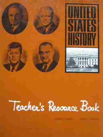 (image for) United States History Teacher's Resource Book (TE)(P) by Dante & Harris