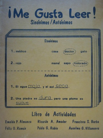 (image for) Me Gusta Leer! Libro de Actividades (P) by Almanza, Amador,
