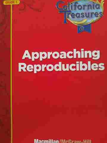 (image for) California Treasures 1 Approaching Reproducibles (CA)(P)