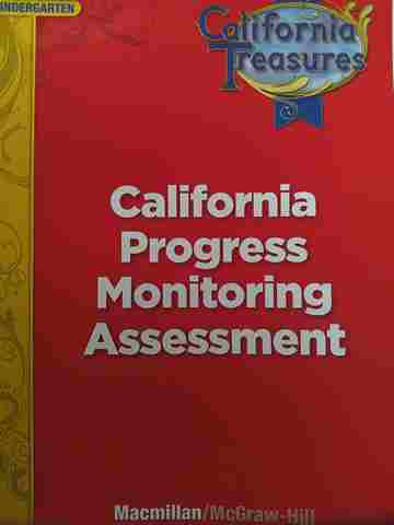 (image for) California Treasures K Progress Monitoring Assessment (CA)(P)