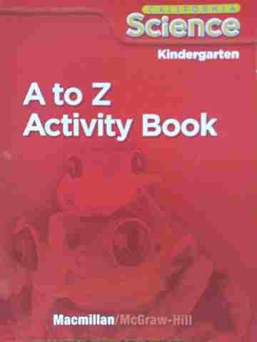 (image for) California Science K A to Z Activity Book (CA)(P)