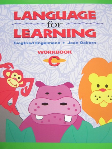 (image for) Language for Learning Workbook C (P) by Siegfried Engelmann & Jean Osborn