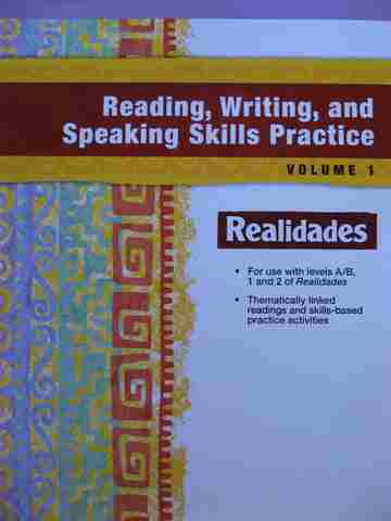 (image for) Realidades Reading Writing & Speaking Skills Practice 1 (P)