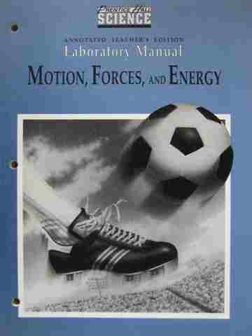 (image for) Motion Forces & Energy Laboratory Manual ATE (TE)(P)