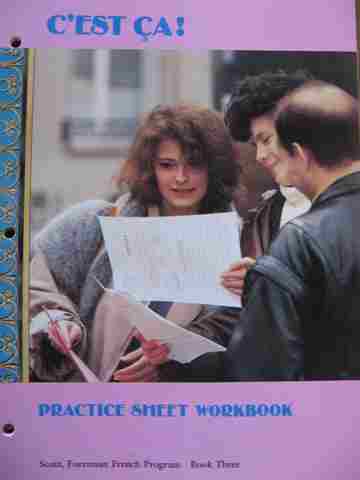(image for) C'est ca! 3 Practice Sheet Workbook (P) by Elizabeth M Rowe