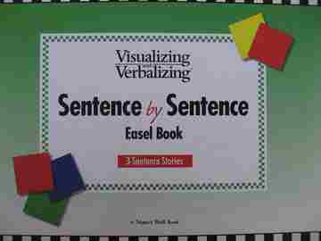(image for) Visualizing & Verbalizing Sentence by Sentence Easel Book 3-Sentence Stories (Spiral)(Easel)
