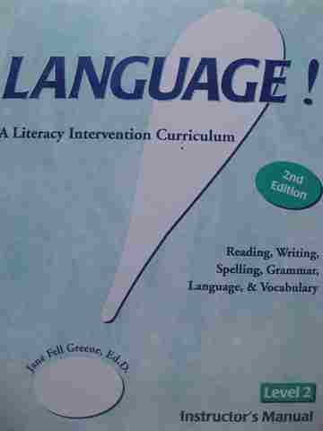 (image for) Language! 2nd Edition Level 2 IM (TE)(Binder) by Jane Fell Greene