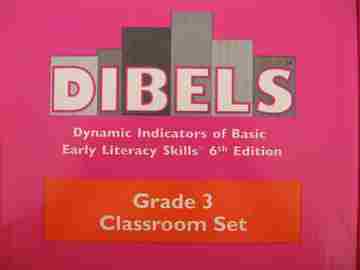 DIBELS 6e Grade 3 Classroom Set (Box) by Moats, Good III, & Kaminski (image for) DIBELS 6e Grade 3 Classroom Set (Box) by Moats, Good III, & Kaminski