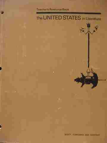 (image for) United States in Literature Teacher's Resource Book (TE)(P) by Miller, Jr., Hayden, & O'Neal