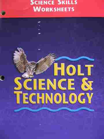(image for) Holt Science & Technology Science Skills Worksheets (P)