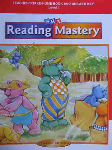 (image for) Reading Mastery 1 Classic Edition Teacher's Take-Home Book & Answer Key (TE)(P)