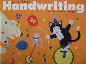 (image for) Handwriting with a New Alphabet 2C (P) by Hackney, Farris, Jones, & Lamme
