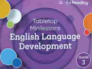 (image for) Into Reading 3 Tabletop Minilessons English Language Development (Spiral)(Easel)