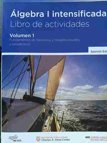 (image for) Algebra 1 intensificada Libro de actividades Volumen 1 (P) by Diane Briars