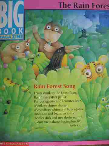 (image for) Big Book Magazine The Rain Forest (P)(Big) by Maria Fleming
