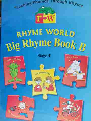(image for) Rhyme World Stage 4 Big Rhyme Book B (P)(Big)