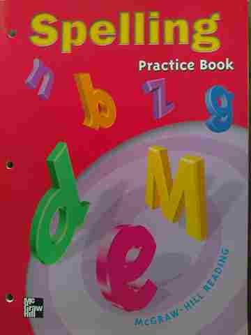(image for) McGraw-Hill Reading 2 Spelling Practice Book (P)