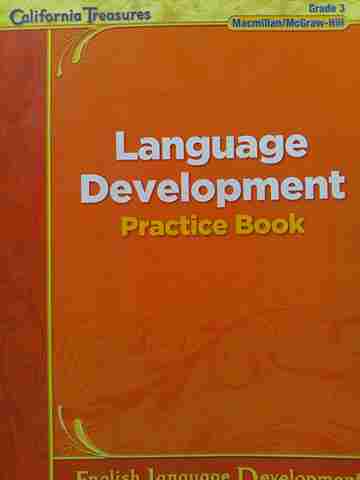 (image for) California Treasures 3 ELD Practice Book (CA)(P)