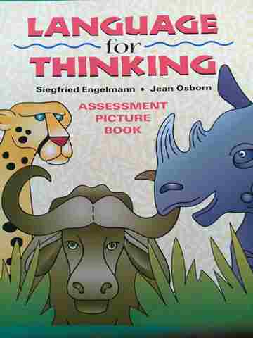 (image for) SRA Language for Thinking Assessment Picture Book (P) by Siegfried Engelmann & Jean Osborn