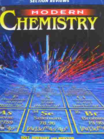 (image for) Modern Chemistry Section Reviews (P)