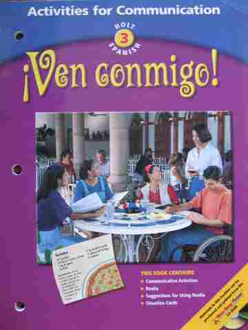 (image for) Ven conmigo! 3 Activities for Communication (P) by Propps,