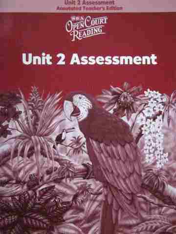 (image for) SRA Open Court Reading 6 Unit 2 Assessment ATE (TE)(P)