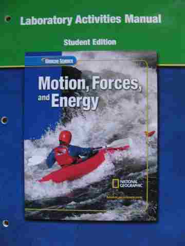 (image for) Motion Forces & Energy Laboratory Activities Manual (P)