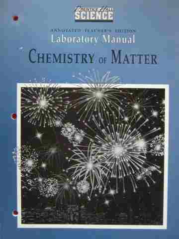 (image for) Chemistry of Matter Laboratory Manual ATE (TE)(P)