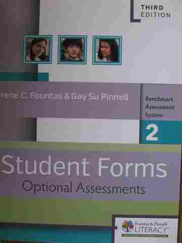 (image for) Fountas & Pinnell Literacy 3e Benchmark Assessment System 2 Student Forms Optional Assessments (Spiral) by Fountas & Pinnell