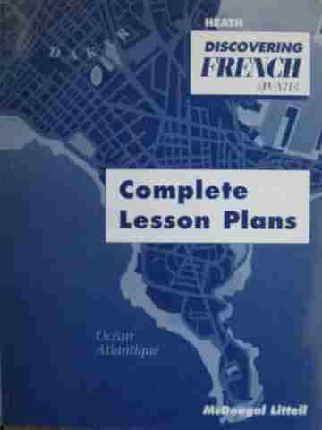 (image for) Discovering French Blanc Complete Lesson Plans (P)