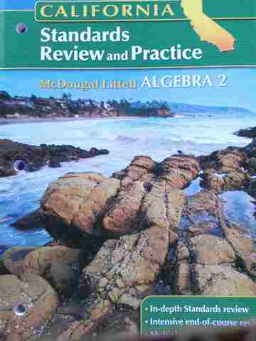 (image for) Algebra 2 California Standards Review & Practice (CA)(P)
