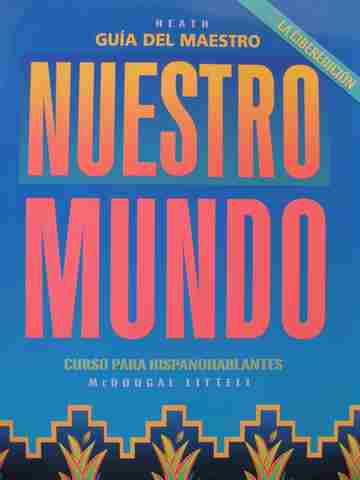 (image for) Nuestro mundo Curso para hispanohanlante La Ciberedicion (TE)(P)