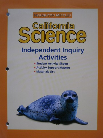 (image for) California Science 5 Independent Inquiry Activities (CA)(P)