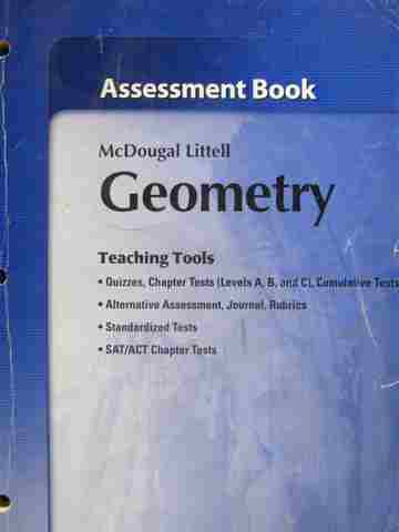 (image for) ML Geometry Assessment Book (P) by Larson, Boswell, Kanold, & Stiff
