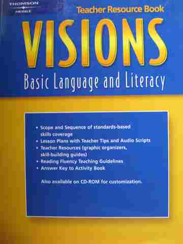 (image for) Visions Basic Teacher Resource Book (TE)(P) by Caroline Linse & Jane Yedlin