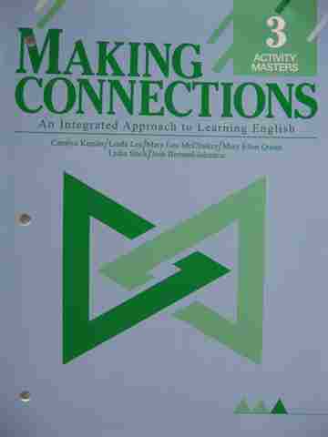 (image for) Making Connections 3 Activity Masters (P) by Kessler, Lee,