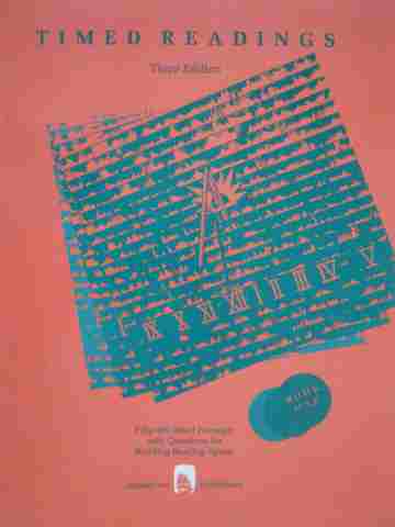 (image for) Timed Readings 3rd Edition Book 1 Level D (P) by Edward Spargo