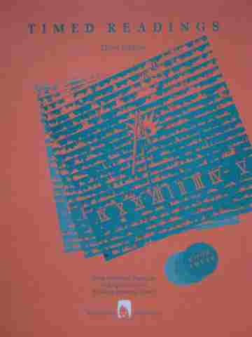 (image for) Timed Readings 3rd Edition Book 3 Level F (P) by Edward Spargo