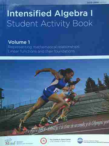 Intensified Algebra 1 Student Activity Book Volume 1 (P) by Diane Briars (image for) Intensified Algebra 1 Student Activity Book Volume 1 (P) by Diane Briars