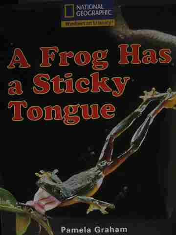 (image for) Windows on Literacy A Frog Has a Sticky Tongue (P)(Big) by Lee Scott