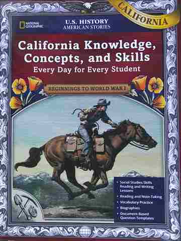 (image for) American Stories Knowledge Concepts & Skills Every Day for Every Student (CA)(P)