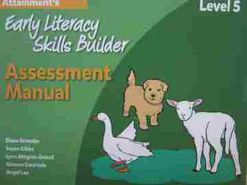 (image for) Attainment's ELSB 5 Assessment Manual (Spiral) by Diane Browder, Susan Gibbs, Lynn Ahlgrim-Delzell, Ginevra Courtade, & Angel Lee
