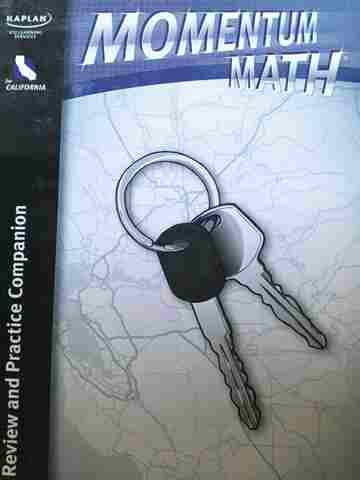 (image for) Momentum Math Review & Practice Companion (CA)(Spiral)